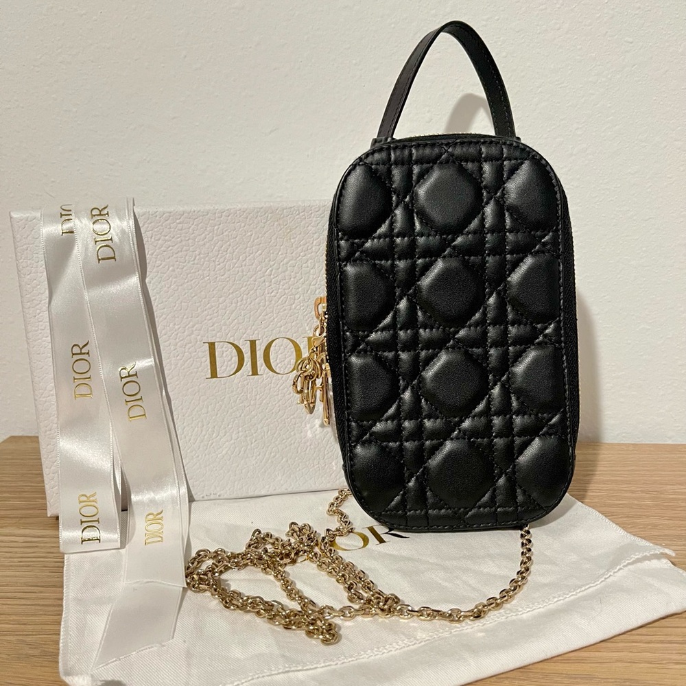 Lady Dior Phone Holder